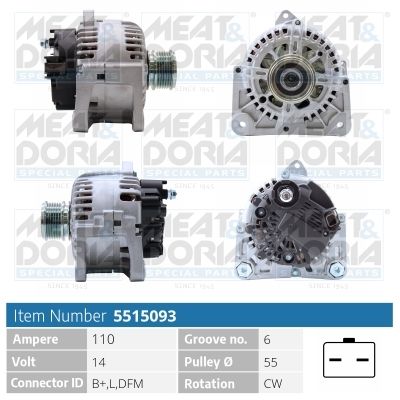 Meat&Doria 5515093 Генератор