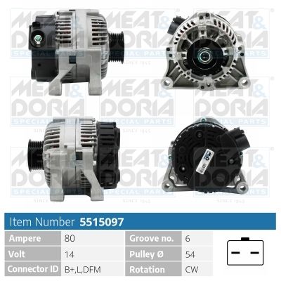 Meat&Doria 5515097 Генератор