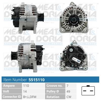 Meat&Doria 5515110 Генератор