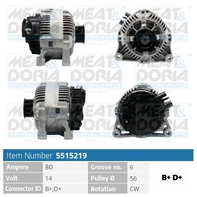 Meat&Doria 5515219 Генератор