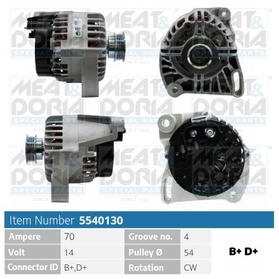 Meat&Doria 5540130 Генератор