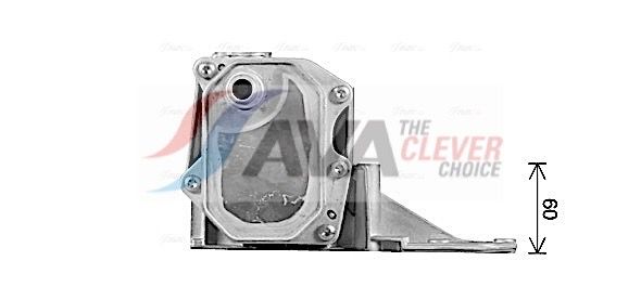 FD3669H AVA Олійний радіатор FORD TRANSIT 2.2/2.4 TDCi +06 (вир-во AVA)