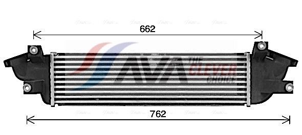 MT4282 AVA Інтеркулер MITSUBISHI L200 (2015) 2.4 MIVEC