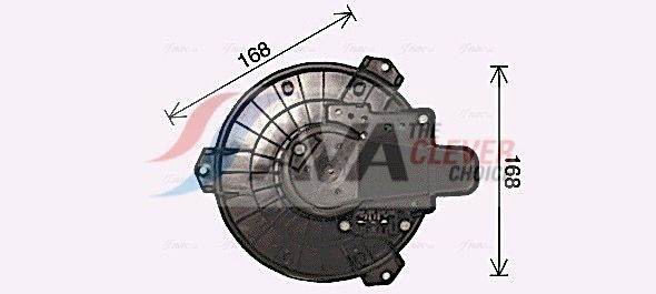 TO8751 AVA Вентилятор салону LEXUS RX/TOYOTA CAMRY (вир-во AVA)