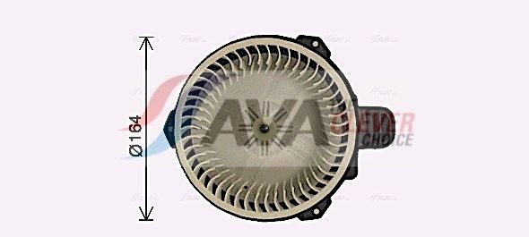 TO8751 AVA Вентилятор салону LEXUS RX/TOYOTA CAMRY (вир-во AVA)