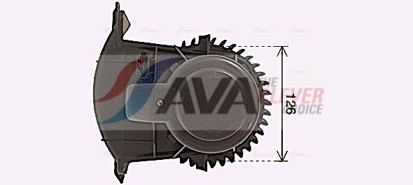 VN8411 AVA Вентилятор салону T5/6 03-