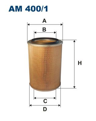FILTRON AM400/1 Фільтр повітря