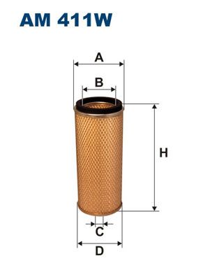 FILTRON AM411W Фільтр повітря