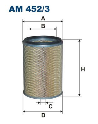 FILTRON AM452/3 Фільтр повітря