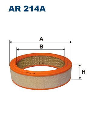 FILTRON AR214A Фільтр повітря (з префільтром)