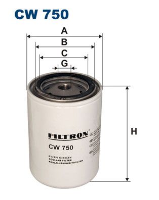 FILTRON CW750 Фільтр охолоджуючої рідини
