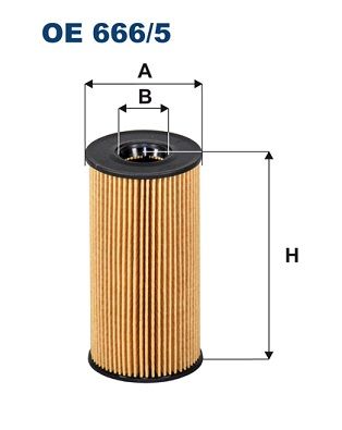 FILTRON OE666/5 Фільтр масла