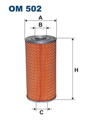 FILTRON OM502 Фільтр масла
