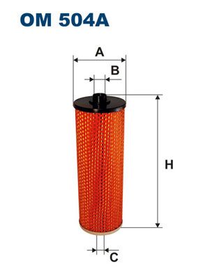 FILTRON OM504A Фільтр масла