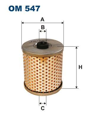 FILTRON OM547 Фільтр масла