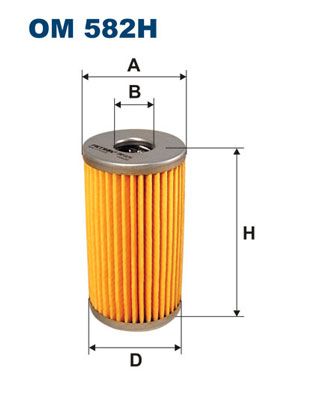 FILTRON OM582H Фільтр масла