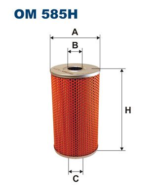 FILTRON OM585H Фільтр масла