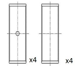 FAI BB2042STD Вкладиш підшипника шатуна