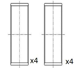 FAI BB2067STD Вкладиш підшипника шатуна