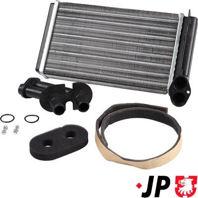 JP Group 1126301500 Теплообмінник, система опалення салону