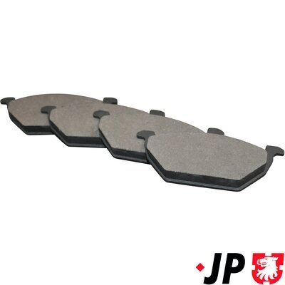 JP Group 1163600910 Комплект гальмівних накладок, дискове гальмо