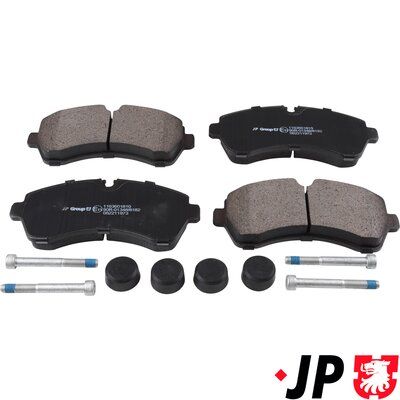 JP Group 1163601810 Комплект гальмівних накладок, дискове гальмо