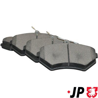 JP Group 1163602010 Комплект гальмівних накладок, дискове гальмо