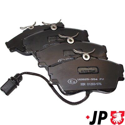 JP Group 1163603710 Комплект гальмівних накладок, дискове гальмо