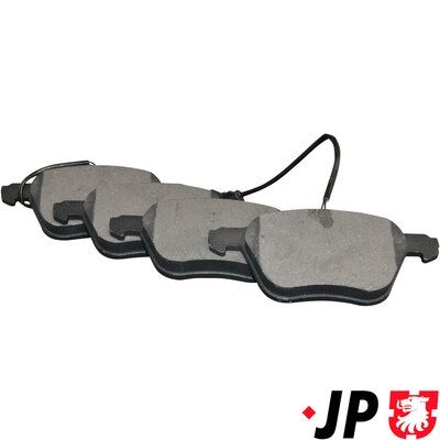 JP Group 1163604310 Комплект гальмівних накладок, дискове гальмо