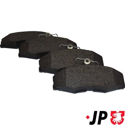 JP Group 1163606510 Комплект гальмівних накладок, дискове гальмо