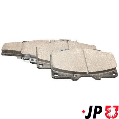 JP Group 1163607310 Комплект гальмівних накладок, дискове гальмо