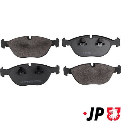 JP Group 1163607410 Комплект гальмівних накладок, дискове гальмо