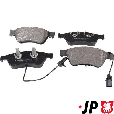 JP Group 1163607710 Комплект гальмівних накладок, дискове гальмо