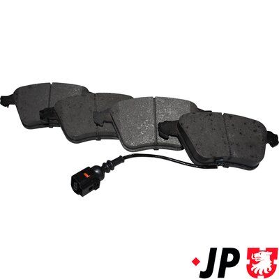 JP Group 1163607810 Комплект гальмівних накладок, дискове гальмо