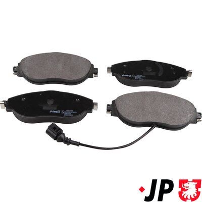 JP Group 1163613310 Комплект гальмівних накладок, дискове гальмо