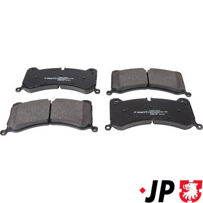 JP Group 1163614200 Комплект гальмівних накладок, дискове гальмо