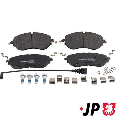 JP Group 1163614300 Комплект гальмівних накладок, дискове гальмо