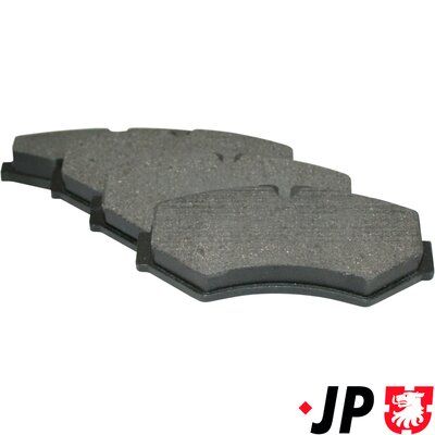 JP Group 1163705610 Комплект гальмівних накладок, дискове гальмо