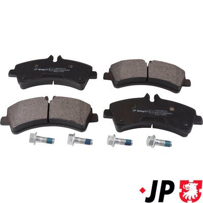 JP Group 1163705710 Комплект гальмівних накладок, дискове гальмо