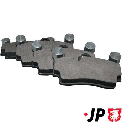 JP Group 1163706910 Комплект гальмівних накладок, дискове гальмо