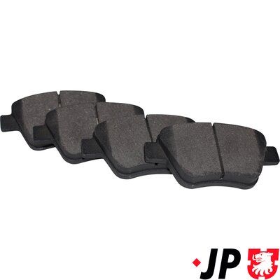 JP Group 1163707210 Комплект гальмівних накладок, дискове гальмо