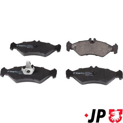 JP Group 1163708110 Комплект гальмівних накладок, дискове гальмо