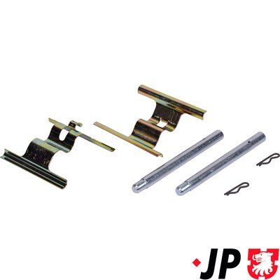 JP Group 1163750210 Комплект приладдя, накладка дискового гальма