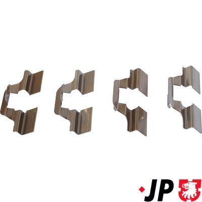 JP Group 1163750410 Комплект приладдя, накладка дискового гальма