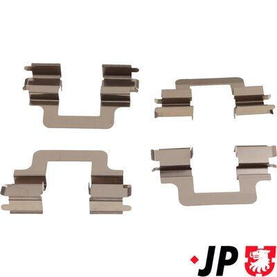 JP Group 1164005910 Комплект приладдя, накладка дискового гальма