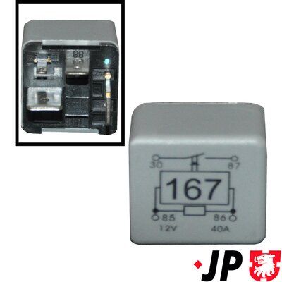 JP Group 1199206900 Реле, паливний насос