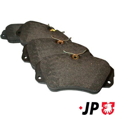 JP Group 1263600110 Комплект гальмівних накладок, дискове гальмо