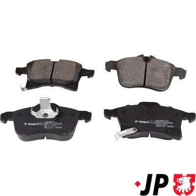 JP Group 1263600410 Комплект гальмівних накладок, дискове гальмо