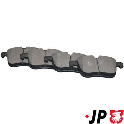 JP Group 1263602010 Комплект гальмівних накладок, дискове гальмо