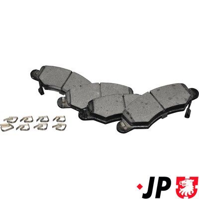 JP Group 1263603010 Комплект гальмівних накладок, дискове гальмо